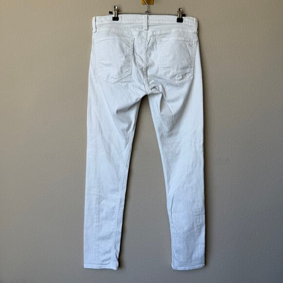 Rag & Bone The Dre Jeans in Aged Bright White Size 29 - Picture 3 of 6